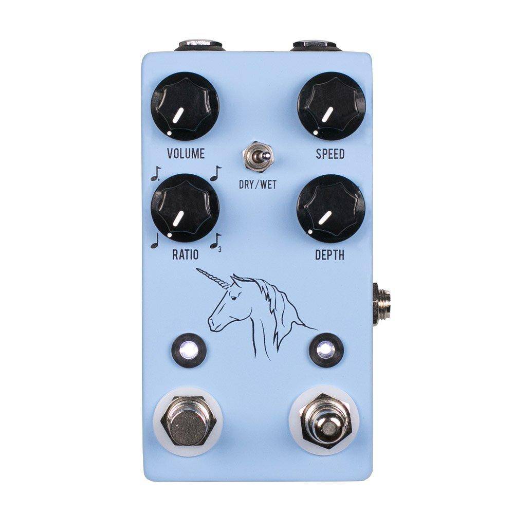 JHS Tremolo Pedal Unicorn V2 White TU-2
