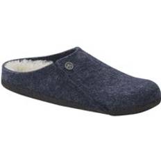 Birkenstock Zermatt Shearling Wool Felt - Sandaler Dark Blue 44 - Regular fit