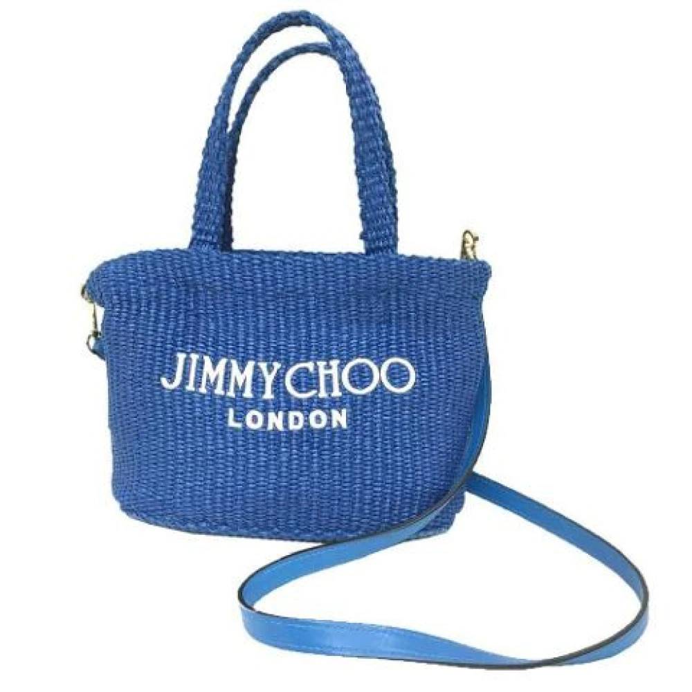 Jimmy Choo Pre-owned - Pre-owned Raffia axelremsvskor Vintage - Dam - ONE Size -