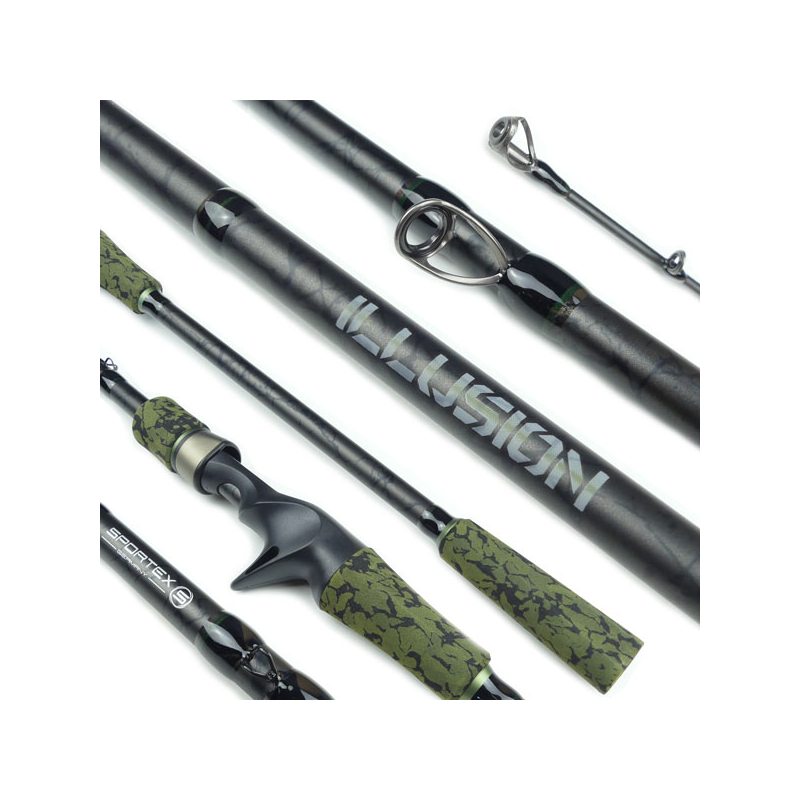 Sportex Illusion Baitcast Pelagic 6,1" 55-122g.