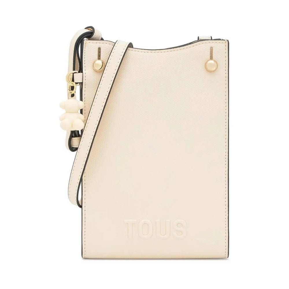 TOUS Medium Pouch - Tasker - Dame - Beige - ONE SIZE -
