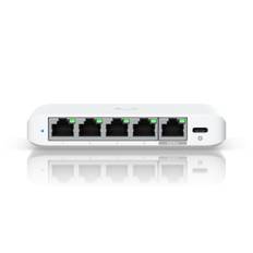 Ubiquiti UniFi Switch Flex Mini 2.5G - Switch - L2+ - managed - 4 x 2.5GBase-T + 1 x 2.5GBase-T (PoE)