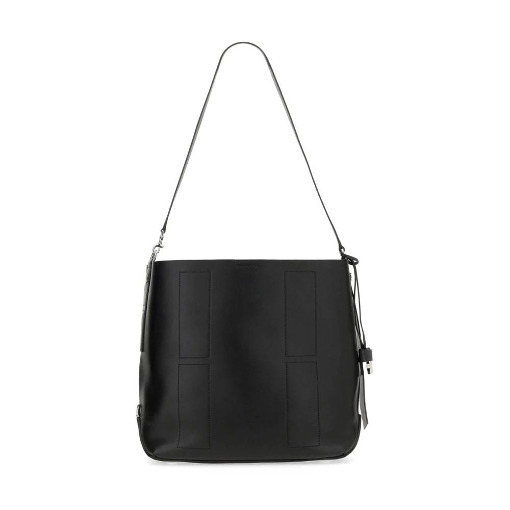 Hogan Hocket Medium Hobo Bag - Tasker - Dame - Sort - ONE SIZE - Uld