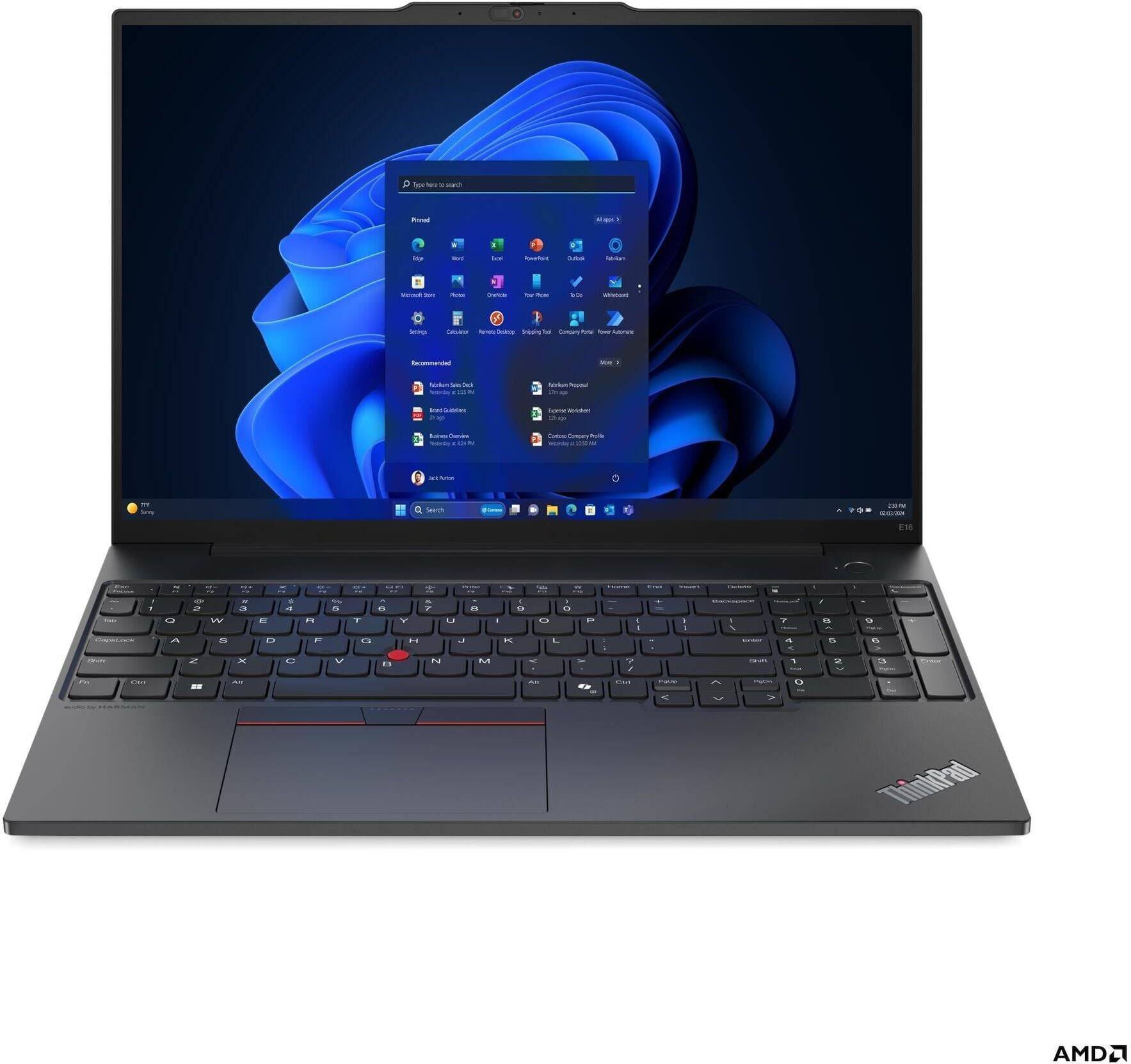 Lenovo ThinkPad E16 Gen 2 16 bärbar dator (21M5002UMX)