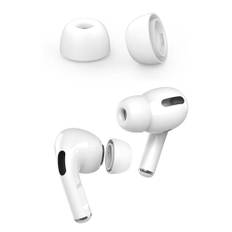 Silikone øretelefoner til Apple AirPods Pro 2 stk Small & 2 stk Large - Hvid