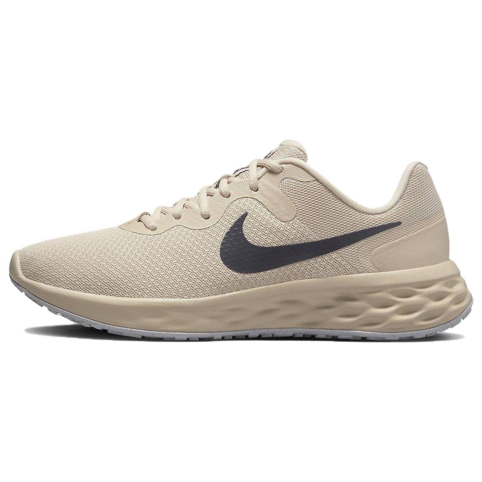 Nike Revolution 6 Next Nature Havregryn Herr Sneakers Kräm Syre-Lila Gridiron DC3728-101 45.5