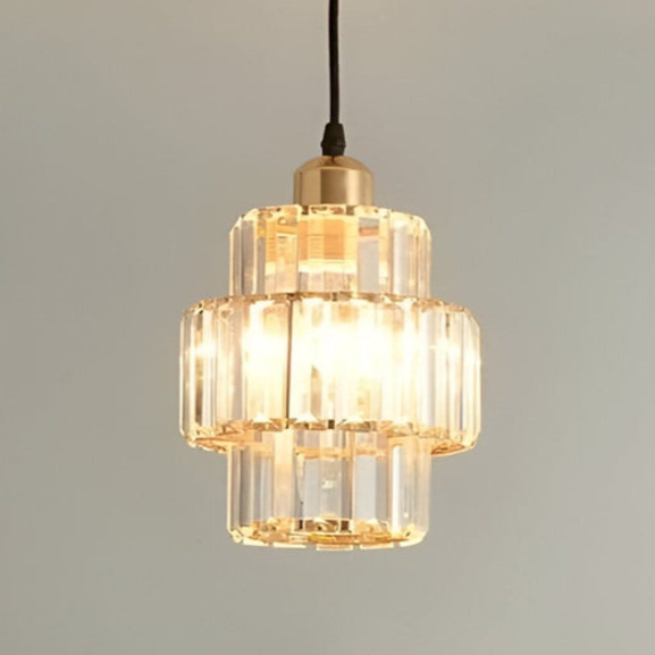 Fernando - Lyxig Kristalltaklampa för Eleganta Utrymmen - Guld