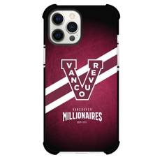 NHL Vancouver Millionaires Phone Case For iPhone Samsung Galaxy Pixel OnePlus Vivo Xiaomi Asus Sony Motorola Nokia - Team Logo Stripe Background