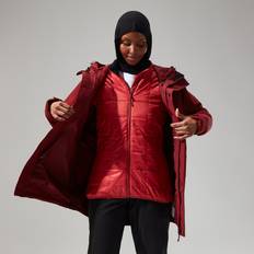 Women's Monic Gemini 3in1 Jacket - Dark Red