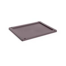HAY Colour Crate låg plastic medium Bordeaux