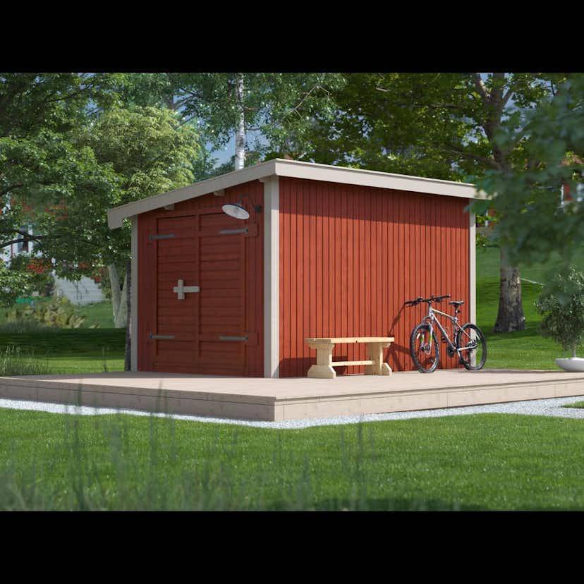 Förråd Trähuset Saga 10 kvm