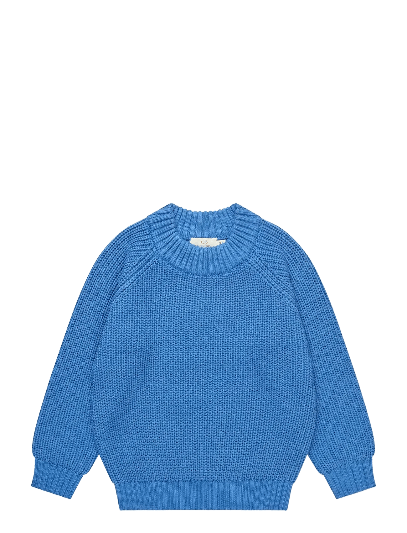Copenhagen Colors Knitted Classic Rib Blouse - Blue - 146