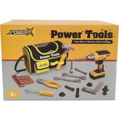 Legetøj Power X. Tool Set w/ Elec - Legetøjsværktøj hos Magasin