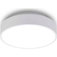 Antidark Luna plafond, Ø26 cm, 3000K, hvid