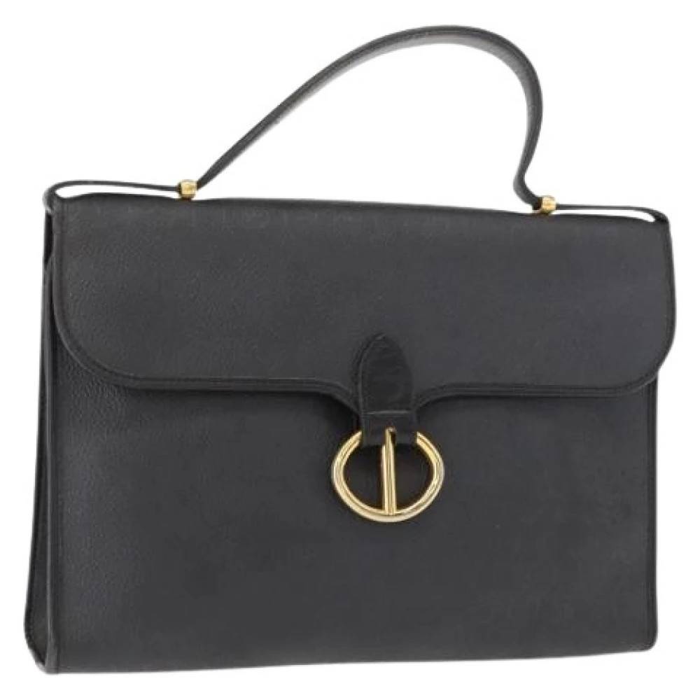 Dior Vintage Pre-owned Plastic Vintage Håndtaske - Vintage - Dame - Sort - ONE SIZE - Uld