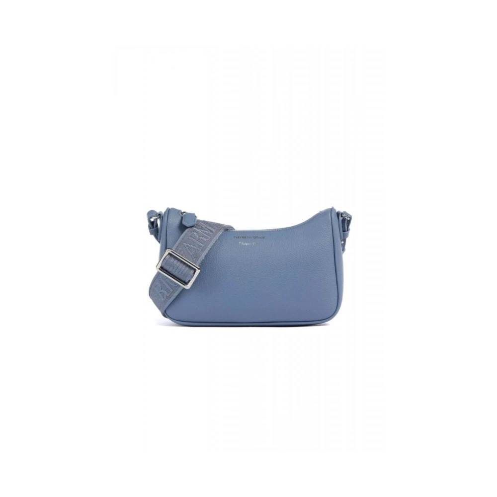 Emporio Armani Mini Bag Lilly - Tasker - Dame - Blå - ONE SIZE - Uld