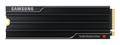 SAMSUNG 9100 PRO M.2 NVMe Gen5 2TB heatsink
