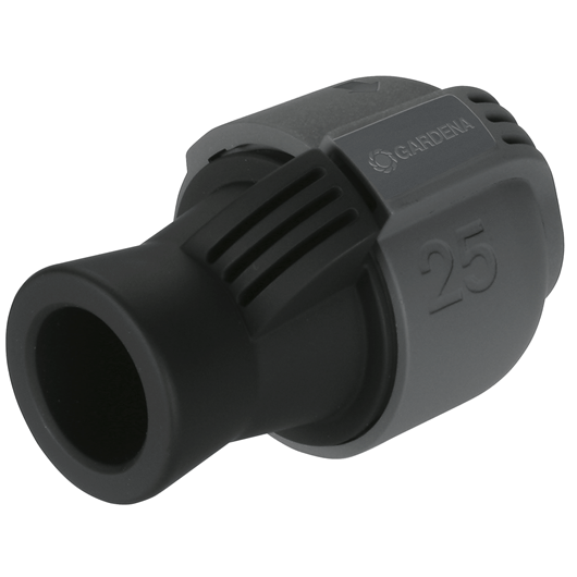 Gardena 25mm x3/4" GW 2761-20 kobling til vandopsamlingsposekran sprinklerfilter