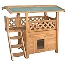 Kerbl 82790 Katthus, 77 x 50 x 73 cm, Naturlig
