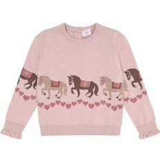 Hust & Claire Hestehjerne Str 128 - Adobe Rose Strik hos Magasin