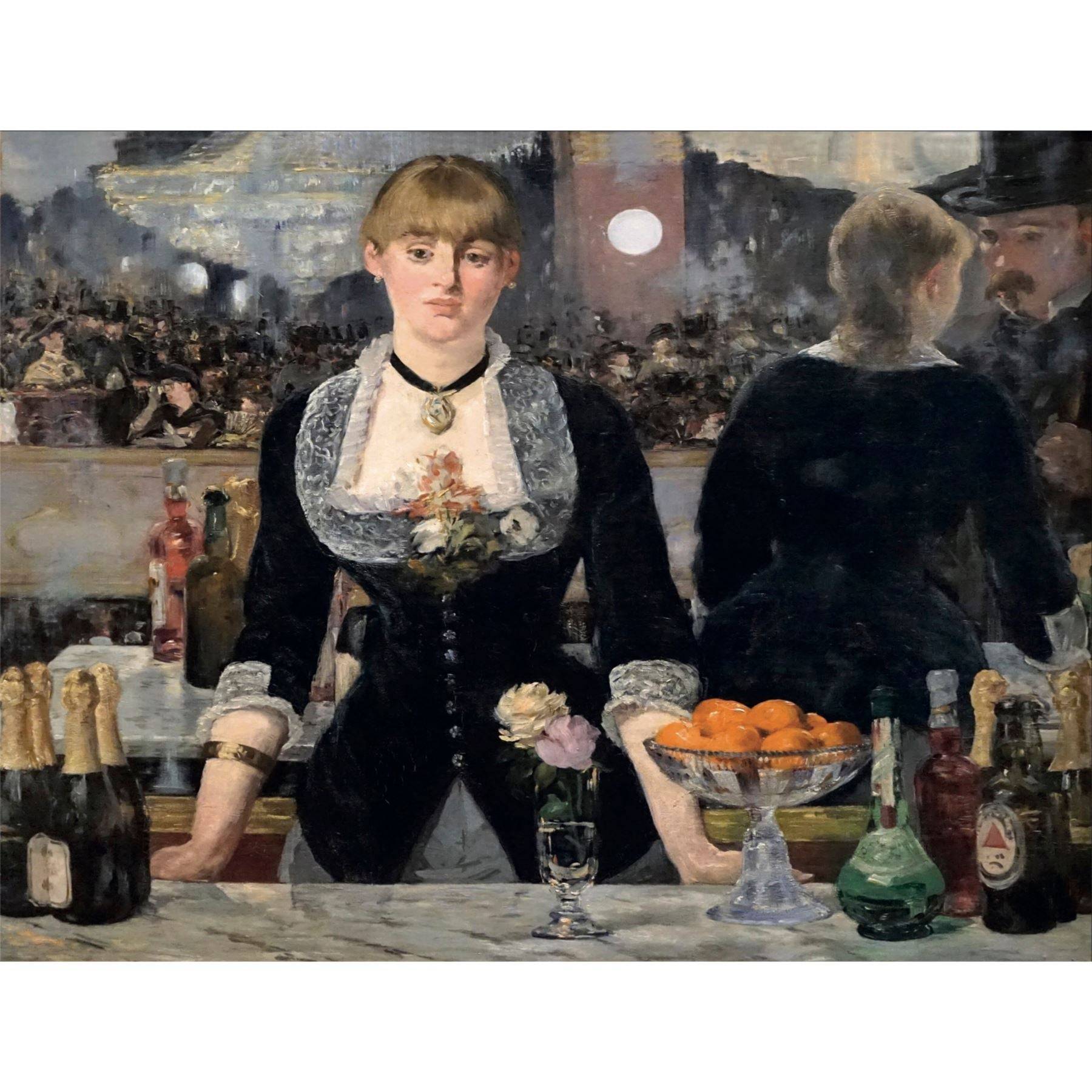 A Bar at the Folies-Bergère Famous Fine Art Jigsaw Puzzle by Édouard Manet - 500
