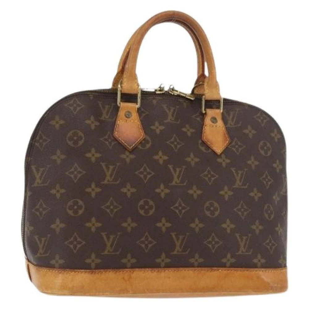 Louis Vuitton Vintage Pre-owned Vintage Monogram Håndtaske - Vintage - Dame - Brun - ONE SIZE - Læder