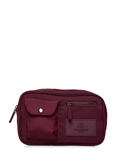 Markberg DarlaMBG Bum Bag, Monochrome - Magväskor - BURGUNDY / burgundy