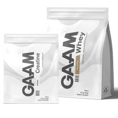 Gaam Whey 900 G & Gaam Creatine Monohydrat 500 G