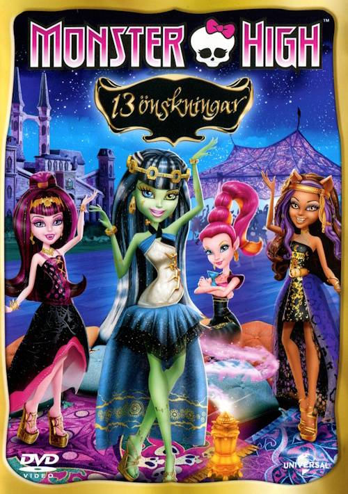 DVD - Monster High: 13 önskningar (Beg)