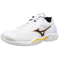 Handball Shoes Wave Stealth V cm 2E [Mizuno] Black/Yellow 27.5