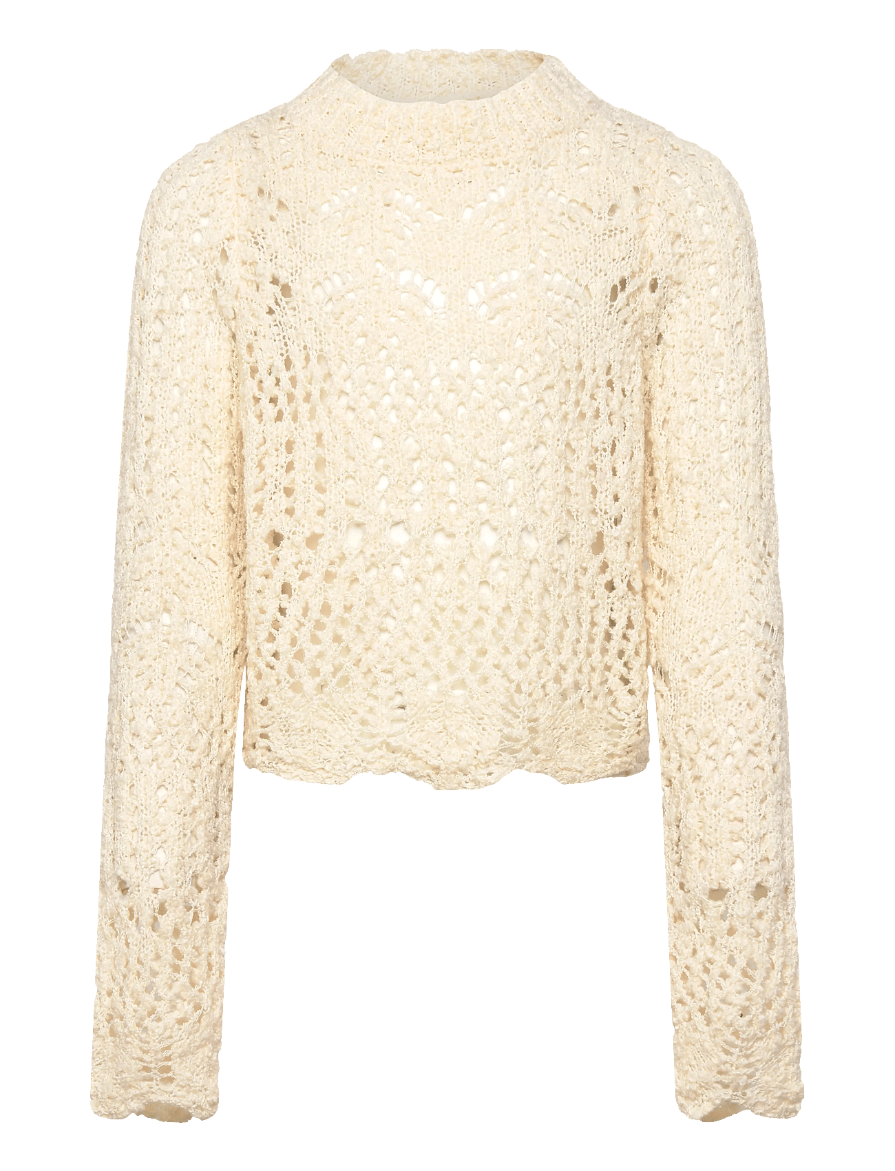 Grunt Gralga Ls Knit - Beige - S/10Y