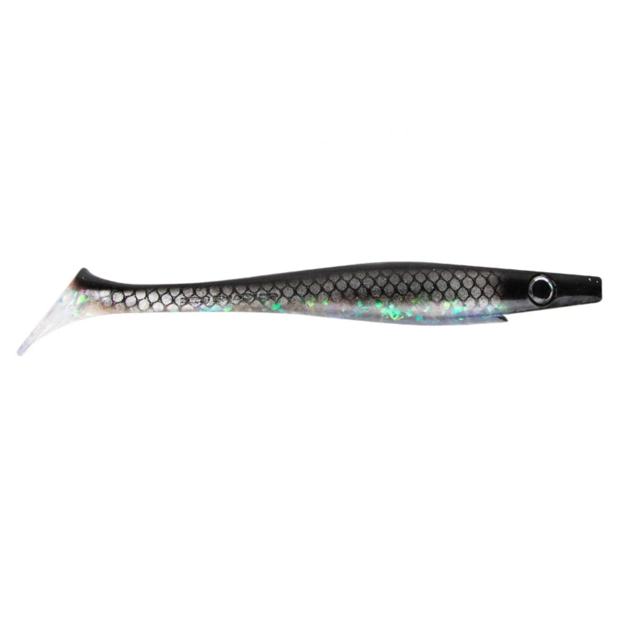 CWC The Pig Shad, 23cm, 90g - Midnight Shiner