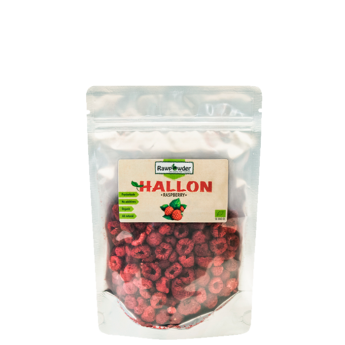 Frystorkade Hallon 50 g