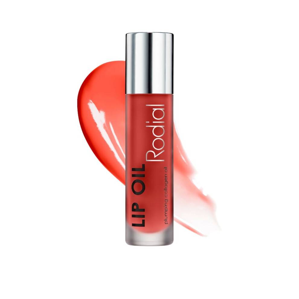 Rodial Plumping Collagen Lip Oil Sugar Coral 0,13fl.Oz Vegansk kollagen-infunderet l?beolie med macadamia og jojoba olie dyb hydrering til fyldig