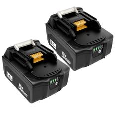 2-pack 18V 6.0Ah Li-Ion-batteri för Makita CW004GZ CW002GZ01 CW003GZ01 CW001GZ01 Kühlschrank DCM501Z DCM501ZAR