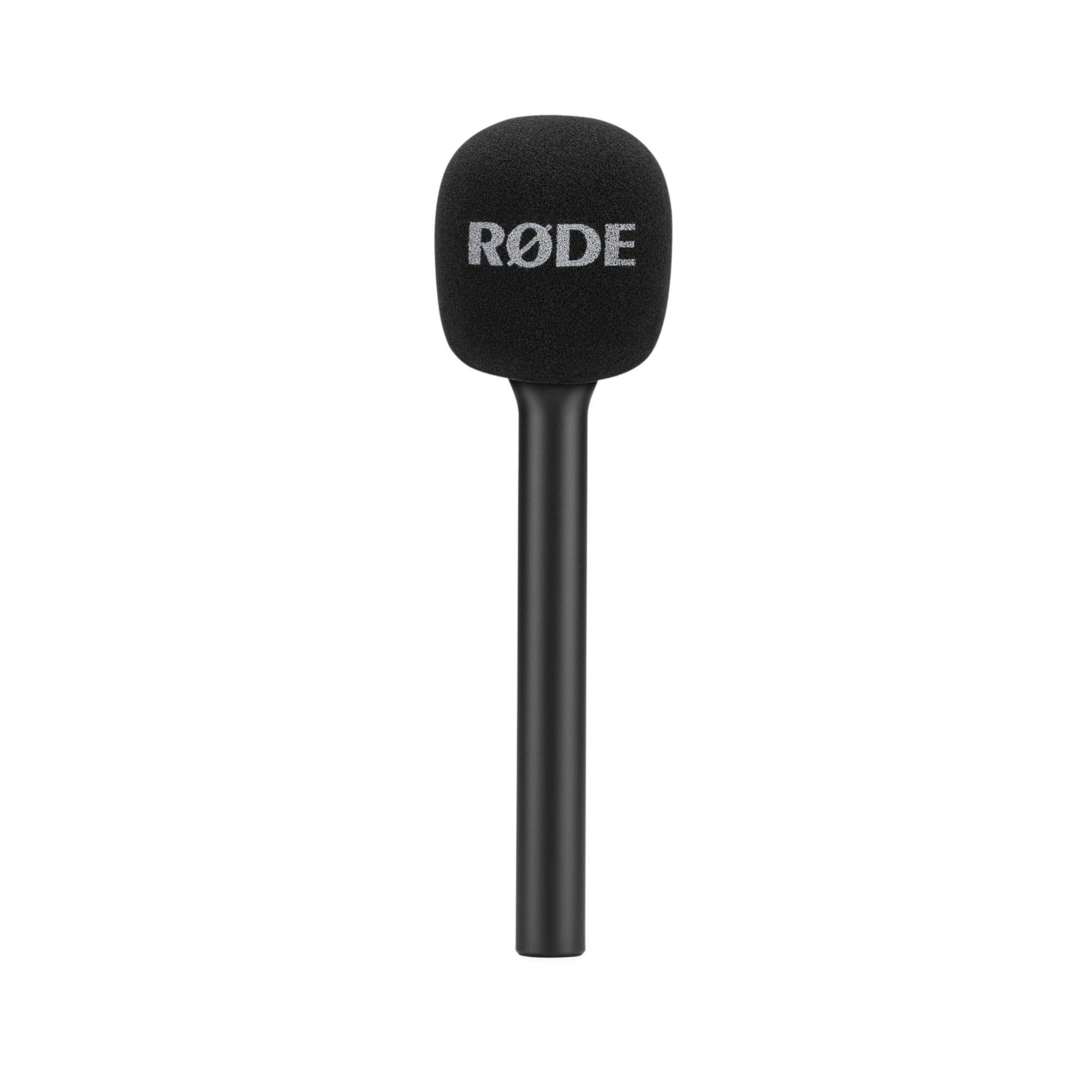 RODE Microphones Interview GO Wireless GO Handheld Microphone Adapter INTERVIEWGO svart