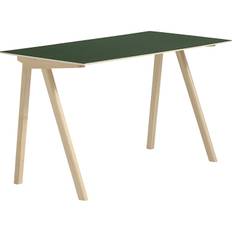 Hay Cph 90 2.0 Skrivebord Vandbaseret Lakeret Eg / t - Skrivebord Linoleum Grøn - AE834-A553-AR09