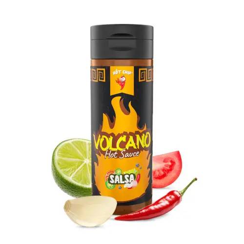 Hot Chip Volcano Hot Sauce Salsa 270ml