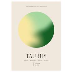 Aura Energy Taurus Personal Plakat (50x70 cm) - Personlige plakater
