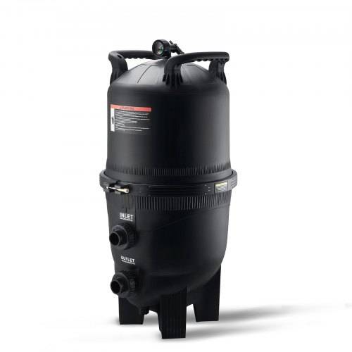 VEVOR Cartridge Pool Filter, 40 Sq.m Filter Area Inground Pool Filter, Above Ground Swimming Pool Filtration Filter System with Upgrade Filter &Leak-proof, for Hot Tubs, Spa, Inflatable Pool