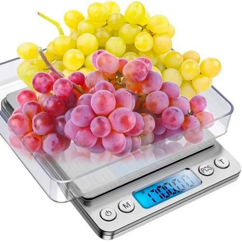 Digital köksvåg 2kg med hög precision