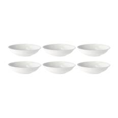 Rörstrand Swedish Grace dyb tallerken 19 cm, 6 stk sne-hvid sne-hvid