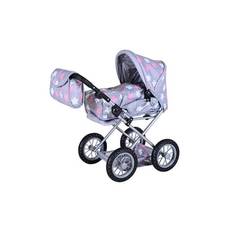 knorr toys® Ruby dockvagn, stjärna grå rosa