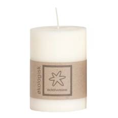 Edelweiss - EKO Blockljus stearin 7x10 cm offwhite