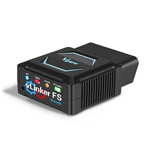 Vgate vLinker FS Bluetooth OBD2 diagnostikenhet OBD2 Bluetooth-adapter för iOS Android och Windows