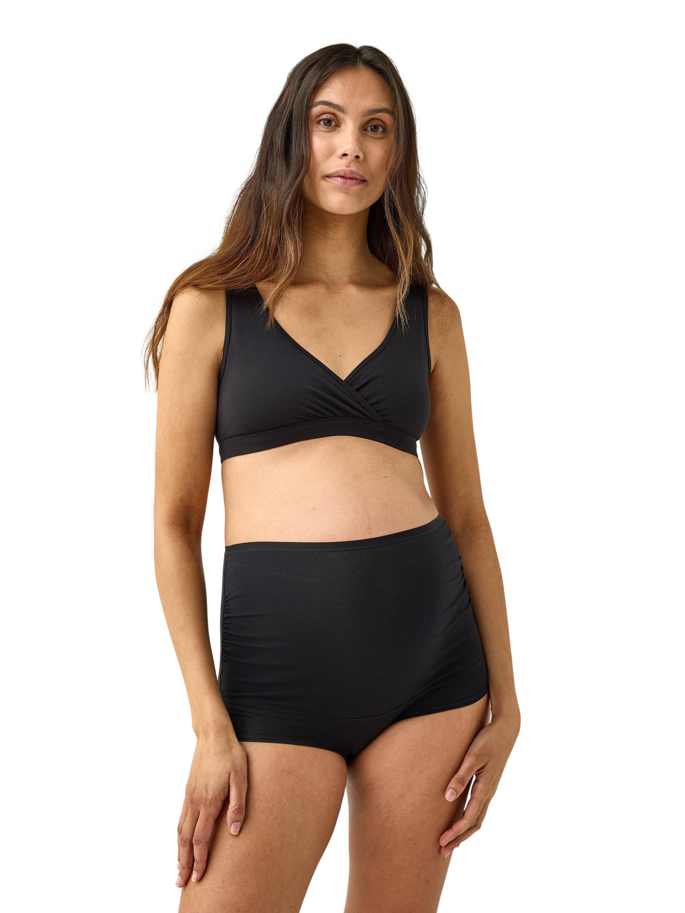 Lindex 3pack High Waist Maternity Briefs  - Beige (M)