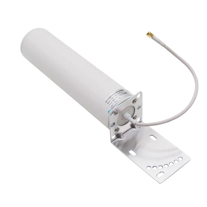 Wifi antenner 4g lte utomhus fat antenn vattentät sma crc 9 ts9 omni antenn hög förstärkning 698-2700 mhz för huawei router modem - 30cm n kvinna
