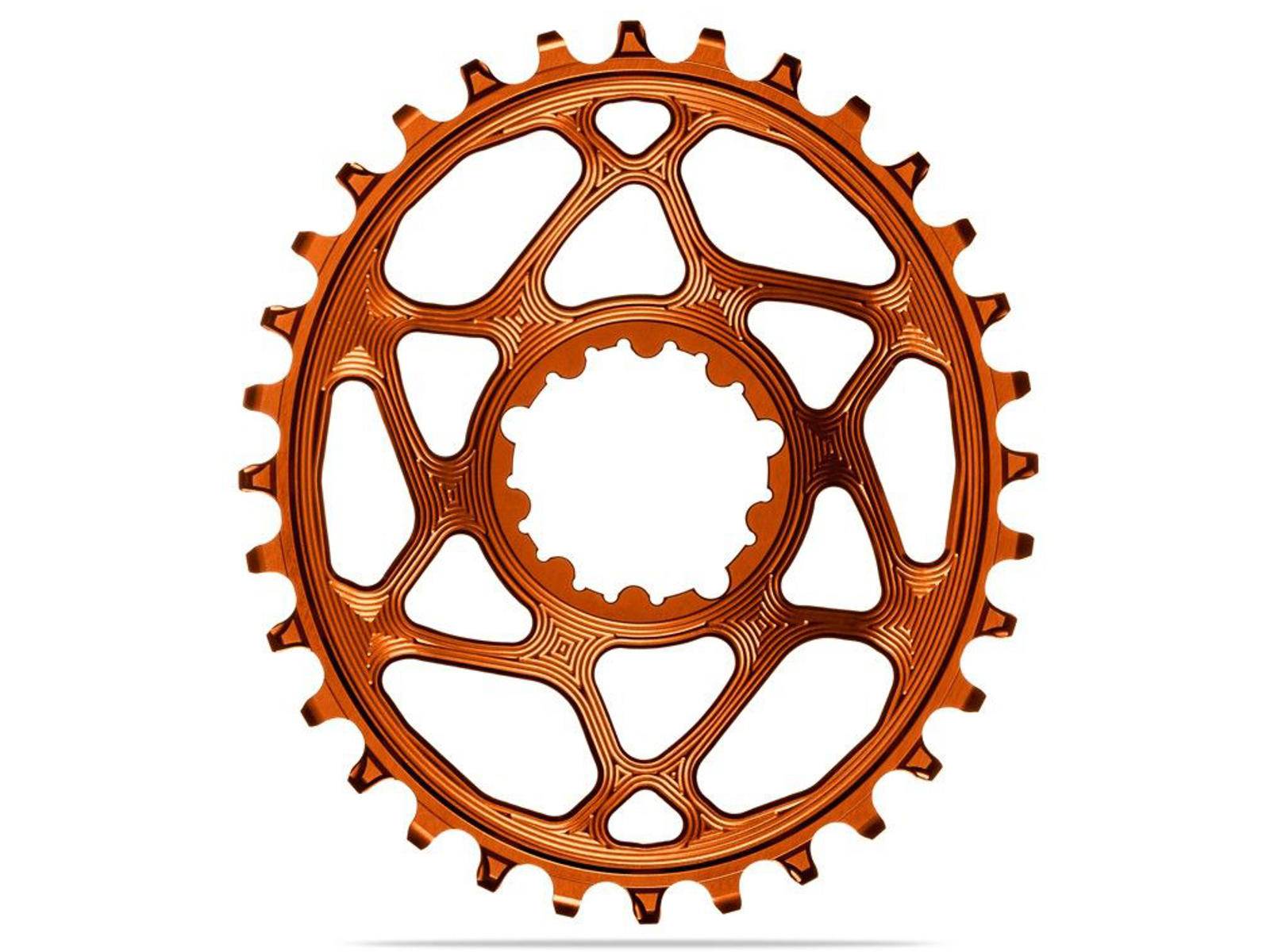 absoluteBLACK Kedjedrev Direct Mount (3-Bolt) Singlespeed 32T Orange | 3 mm offset | 1x10/11/12