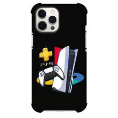 Gamer Case For iPhone Samsung Galaxy Pixel OnePlus Vivo Xiaomi Asus Sony Motorola Nokia - PlayStation 5 Black Background