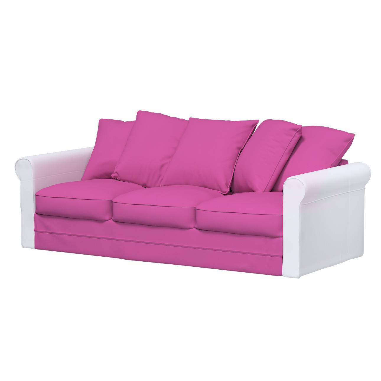 Grönlid betræk 3-personers uden armlæm, Fuchsia, 211 x 98 x 104 cm, Etna